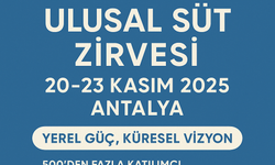 Ulusal Süt Zirvesi Kasım’da Antalya’da