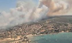Çeşme’de Orman Yangını 2. Gününde: 3 Mahalle Tahliye Edildi, Yol Trafiğe Kapalı